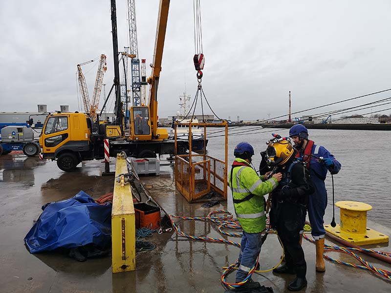 Quay Front Inspection